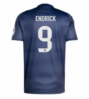 Real Madrid Endrick #9 Udebanetrøje 2025-26 Kortærmet